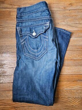 True Religion straight-leg men's jeans